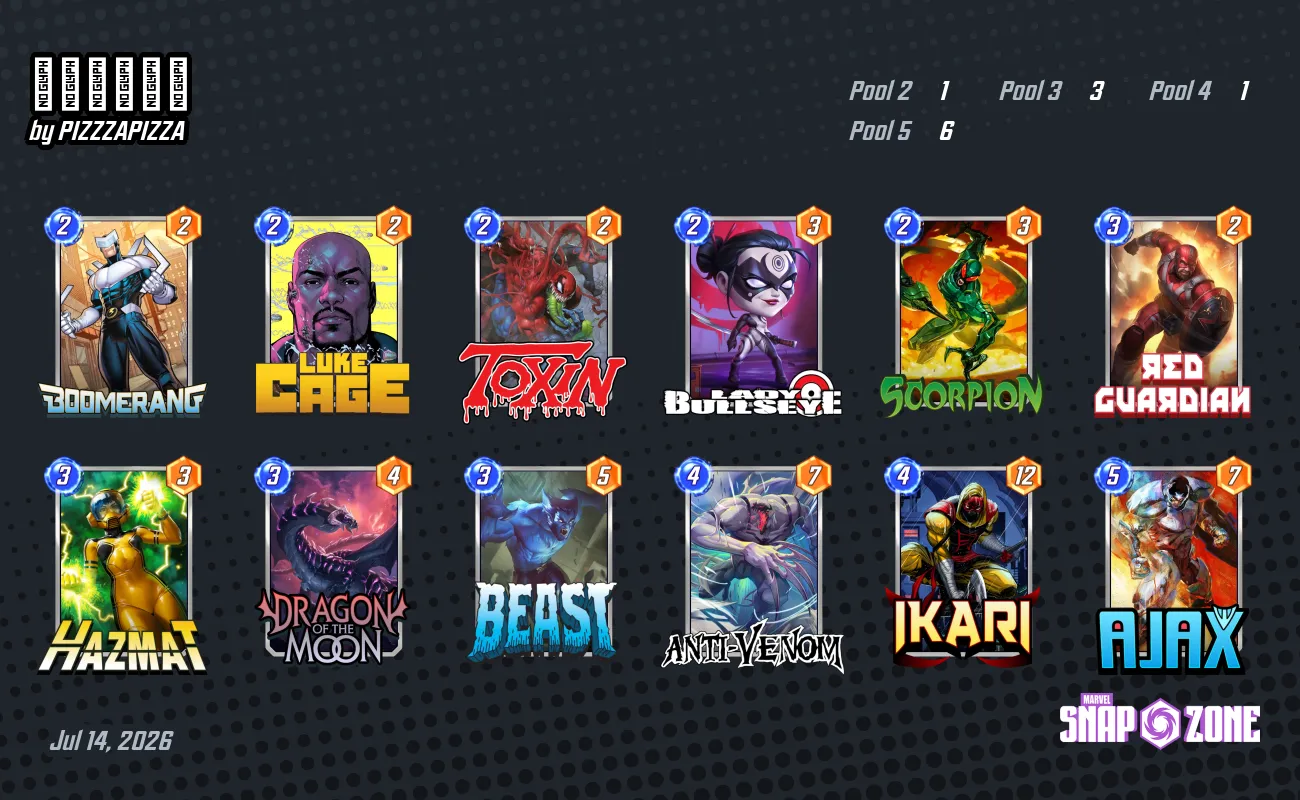 Aブーメラン - Decks - Marvel Snap Zone