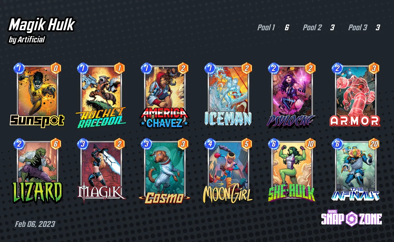 Magik Hulk Decks Marvel Snap Zone