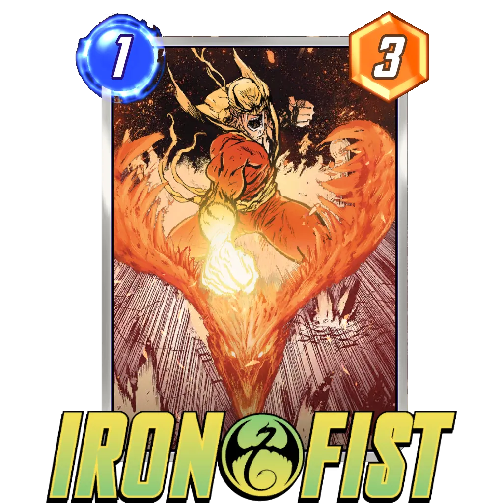 Iron Fist Phoenix Force Marvel Snap Card Variant - Marvel Snap Zone Iron Fist Phoenix Force Marvel Snap Card Variant - Marvel Snap Zone