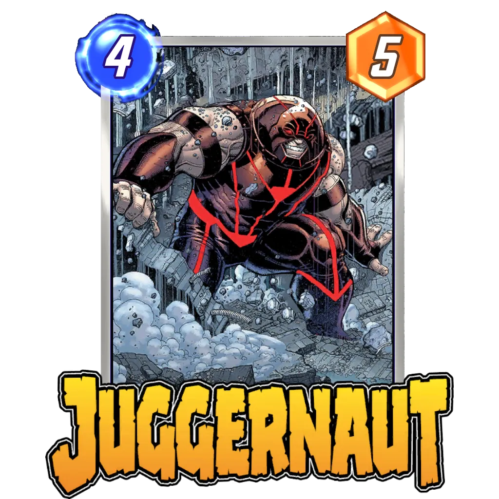 Juggernaut Nick Bradshaw Marvel Snap Card Variant - Marvel Snap Zone