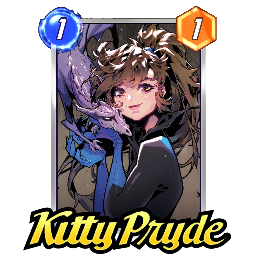 Kitty Pryde Rose Besch Marvel Snap Card Variant - Marvel Snap Zone Kitty Pryde Rose Besch Marvel Snap Card Variant - Marvel Snap Zone
