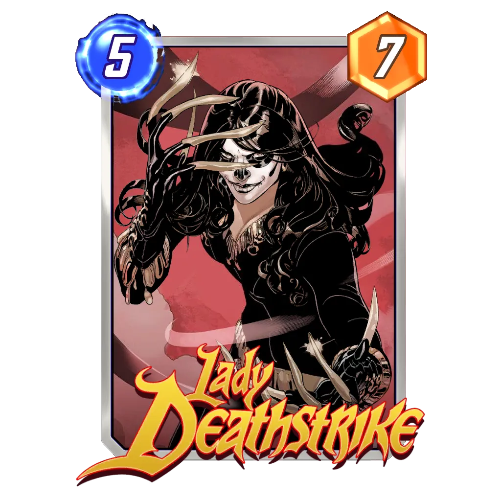 Lady Deathstrike Marvel Snap Card Variant - Marvel Snap Zone Lady Deathstrike Marvel Snap Card Variant - Marvel Snap Zone