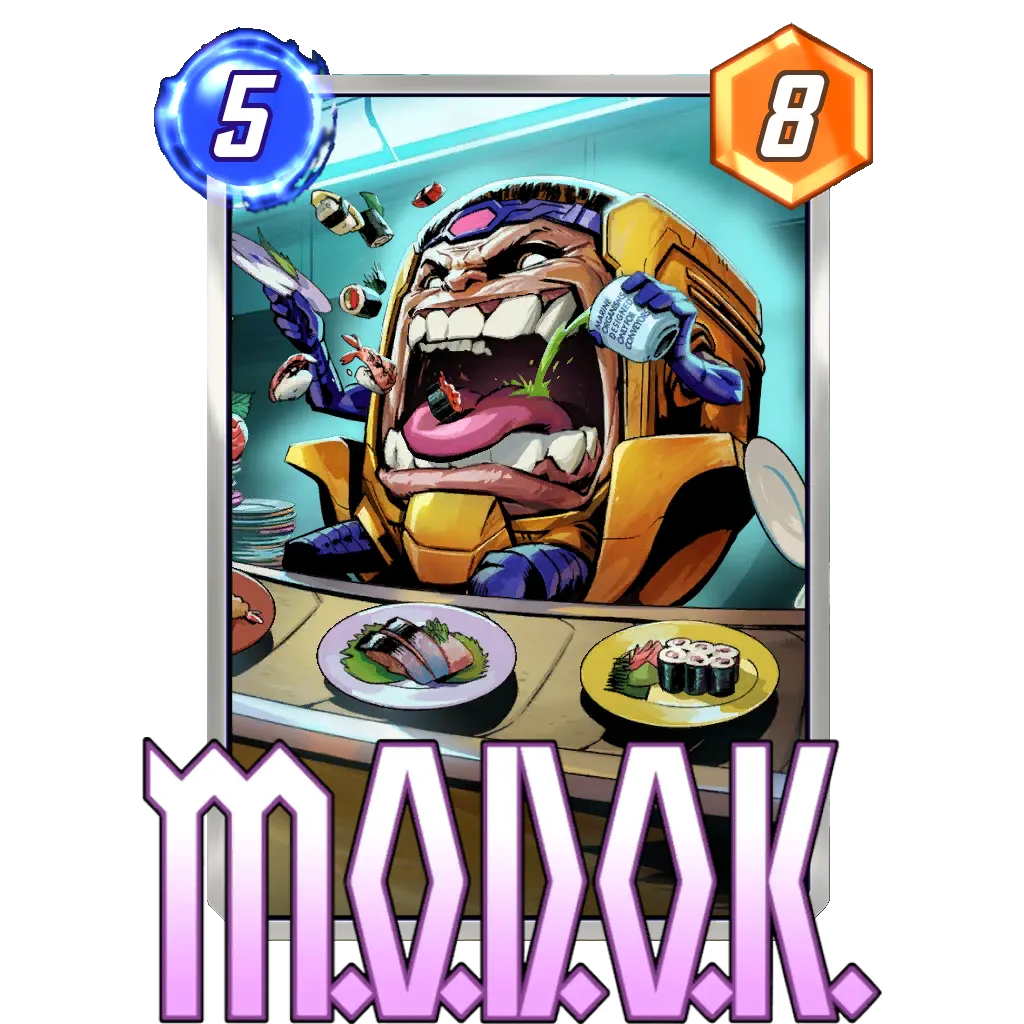 MODOK Munching Marvel Snap Card Variant - Marvel Snap Zone