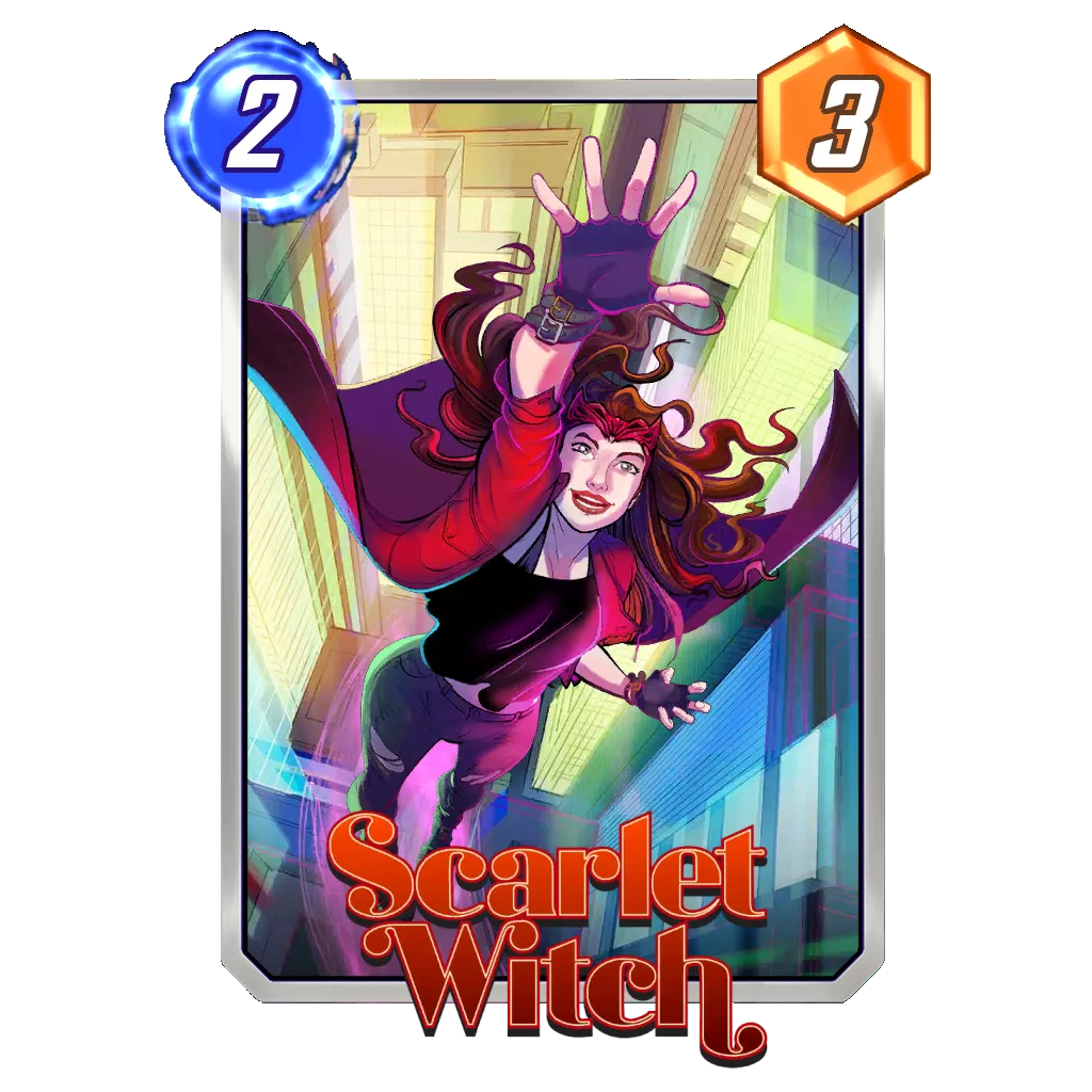 Scarlet Witch Marvel Snap Card Variant - Marvel Snap Zone