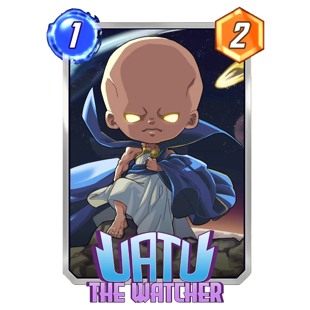 Uatu the Watcher Chibi Marvel Snap Card Variant - Marvel Snap Zone