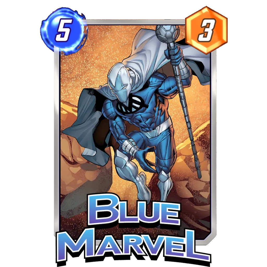 Blue Marvel Neutral Zone Marvel Snap Card Variant - Marvel Snap Zone Blue Marvel Neutral Zone Marvel Snap Card Variant - Marvel Snap Zone
