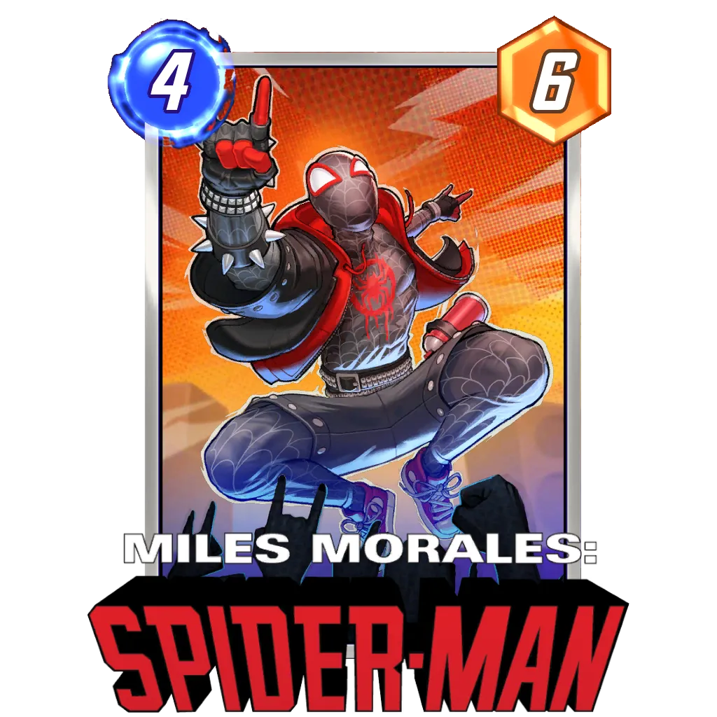 Miles Morales Spider-Man Boombox Marvel Snap Card Variant - Marvel Miles Morales Spider-Man Boombox Marvel Snap Card Variant - Marvel