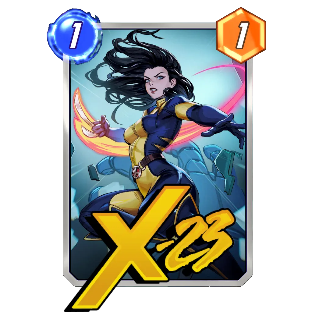 X-23 Artgerm Envar Studio Spirit of Vengeance Marvel Snap Card X-23 Artgerm Envar Studio Spirit of Vengeance Marvel Snap Card