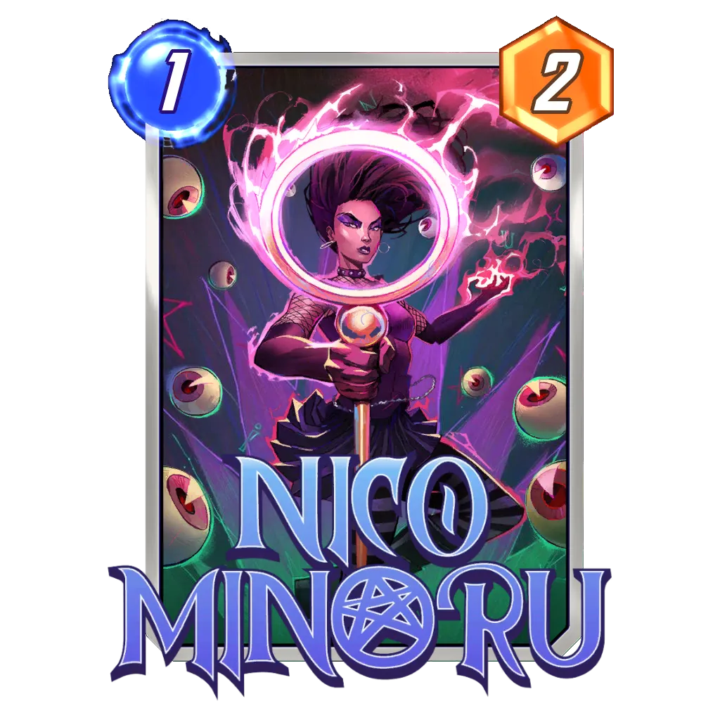 Nico Minoru PANDART STUDIO Marvel Snap Card Variant - Marvel Snap Zone