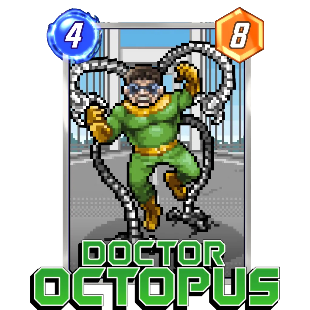 Doctor Octopus Pixel Marvel Snap Card Variant - Marvel Snap Zone Doctor Octopus Pixel Marvel Snap Card Variant - Marvel Snap Zone