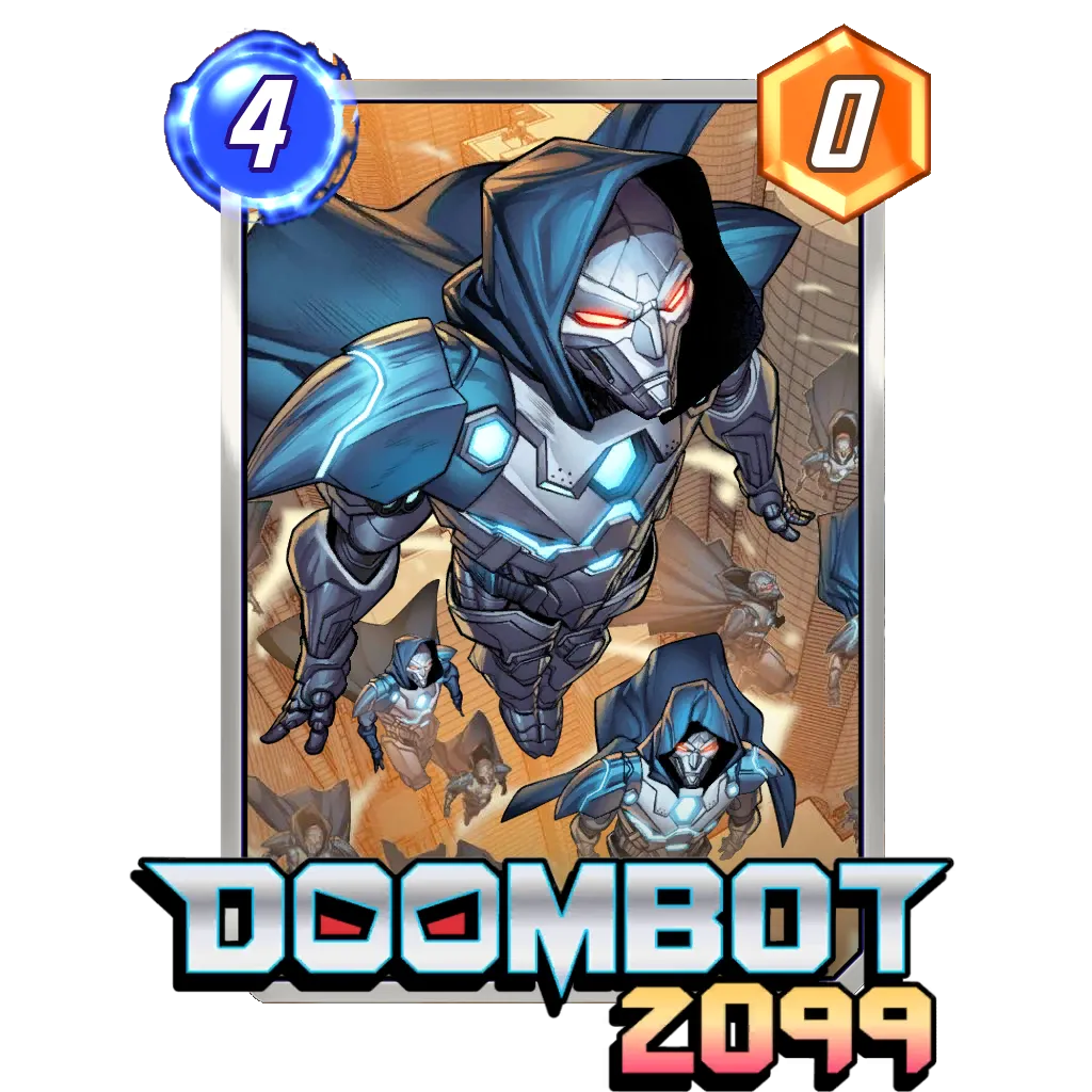 DoomBot 2099 Marvel Snap Card Variant - Marvel Snap Zone