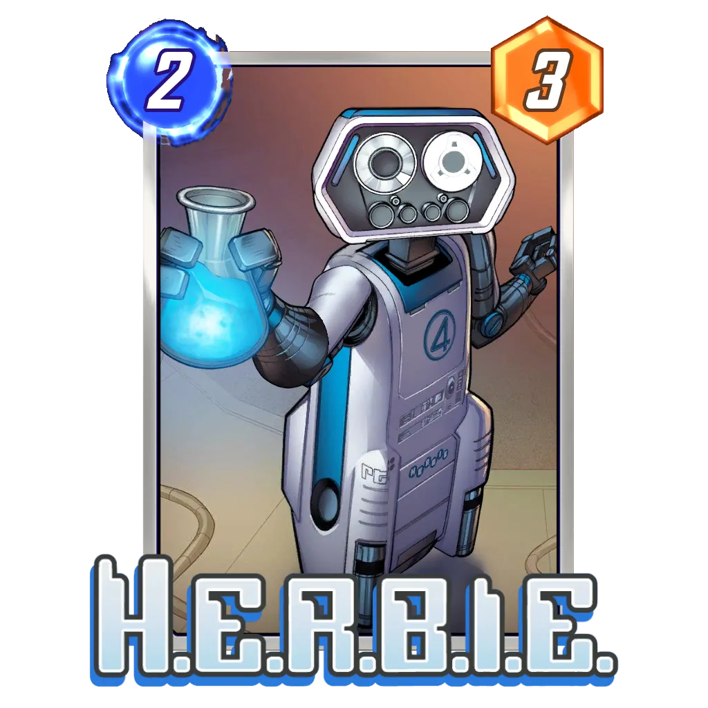 Herbie Program 02 Marvel Snap Card Variant - Marvel Snap Zone