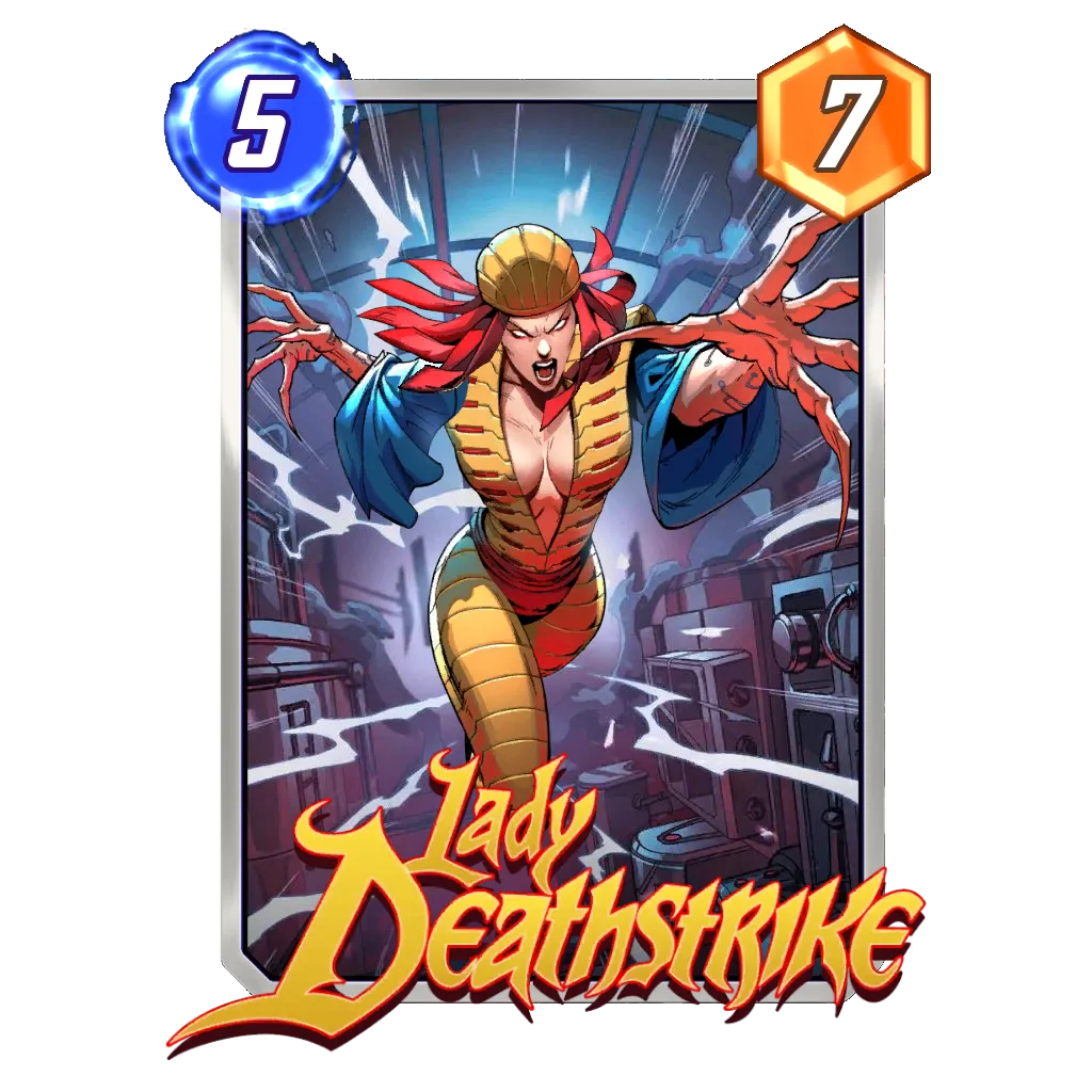 Lady Deathstrike Marvel Snap Card Variant - Marvel Snap Zone