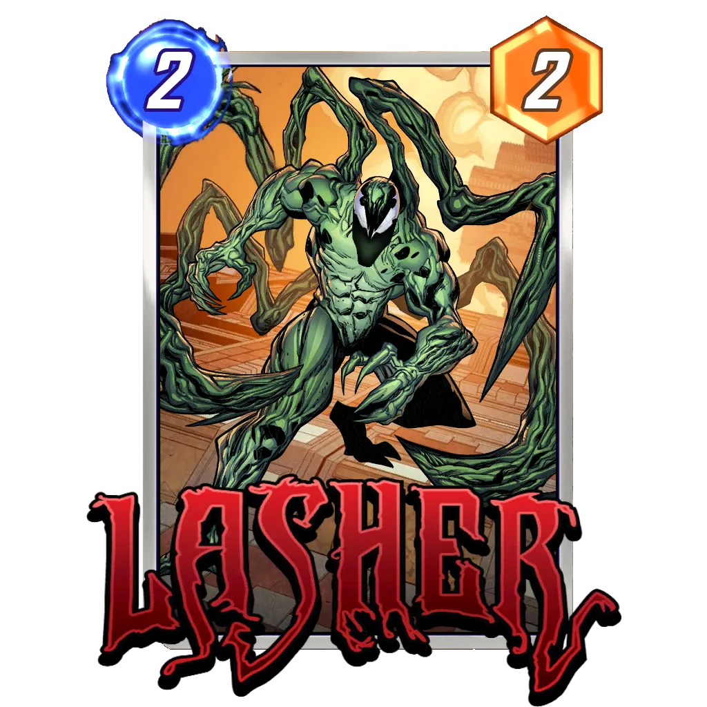 Lasher Sunghan Yune Marvel Snap Card Variant - Marvel Snap Zone