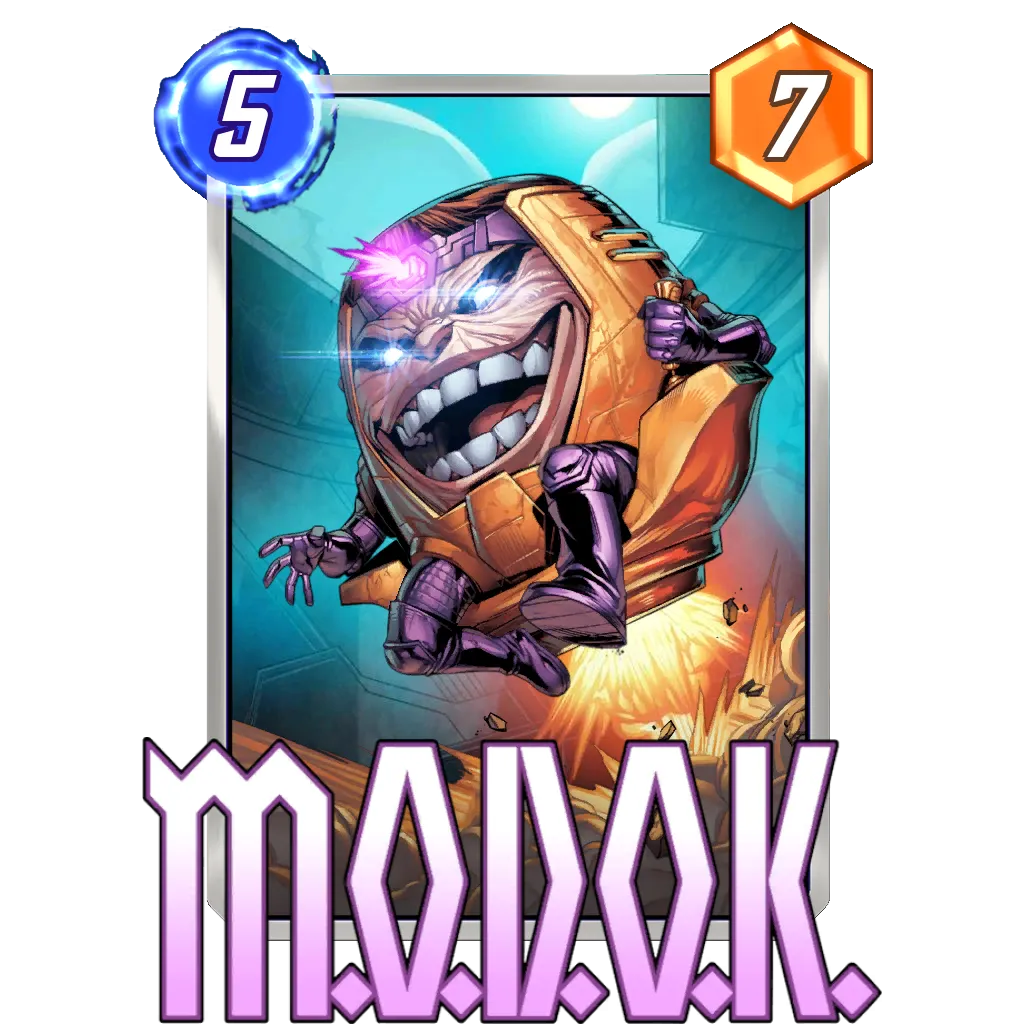 M.O.D.O.K. Marvel Snap Card Variant - Marvel Snap Zone