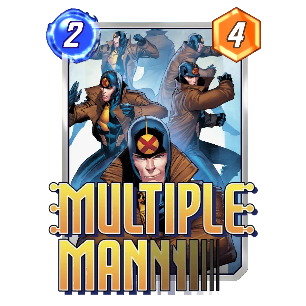 Multiple Man Marvel Snap Card Variant - Marvel Snap Zone