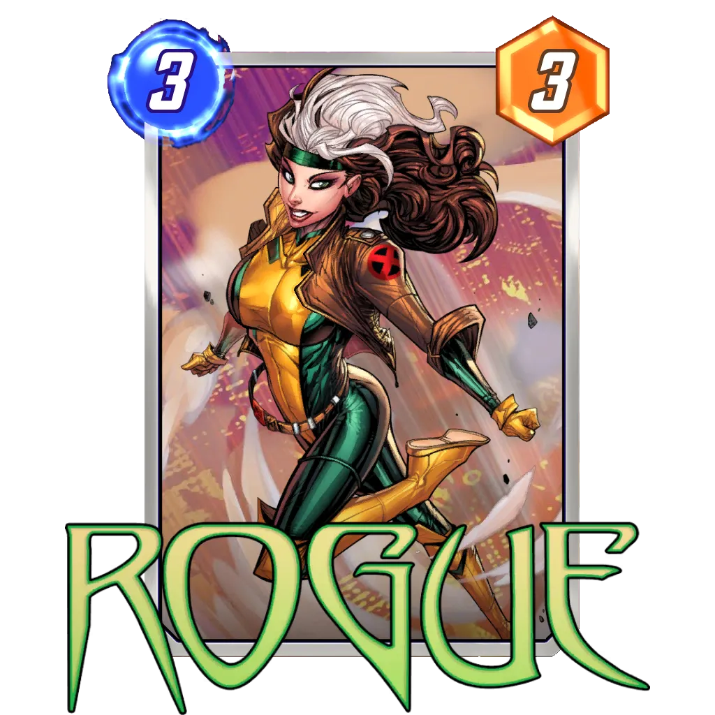 Rogue Terry Dodson Marvel Snap Card Variant - Marvel Snap Zone