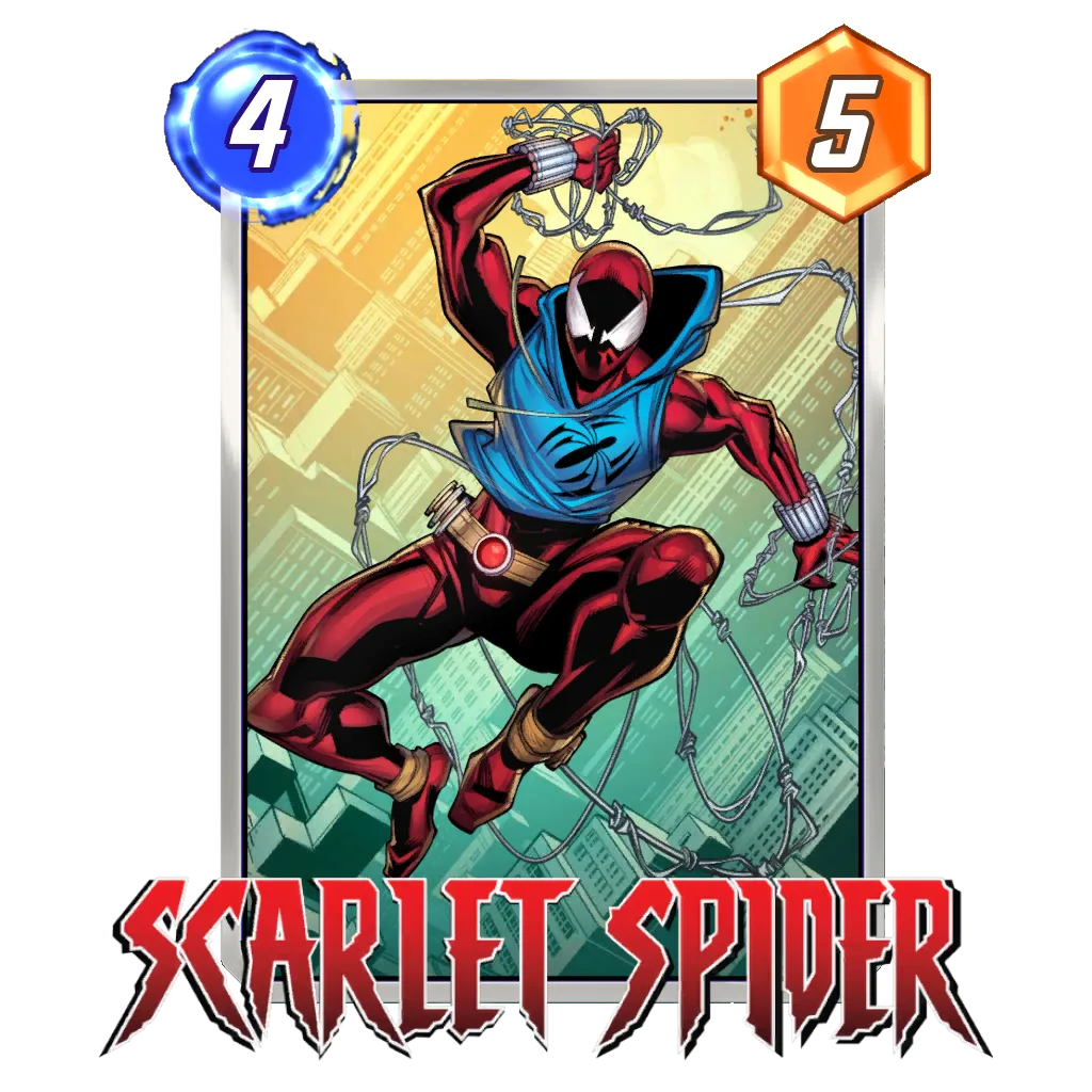 Scarlet Spider - Marvel Snap Cards Scarlet Spider - Marvel Snap Cards