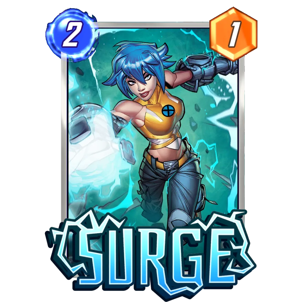 Surge - Marvel Snap Cards Surge - Marvel Snap Cards